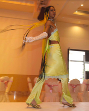 Load image into Gallery viewer, SILK TATTOO SKIRT
